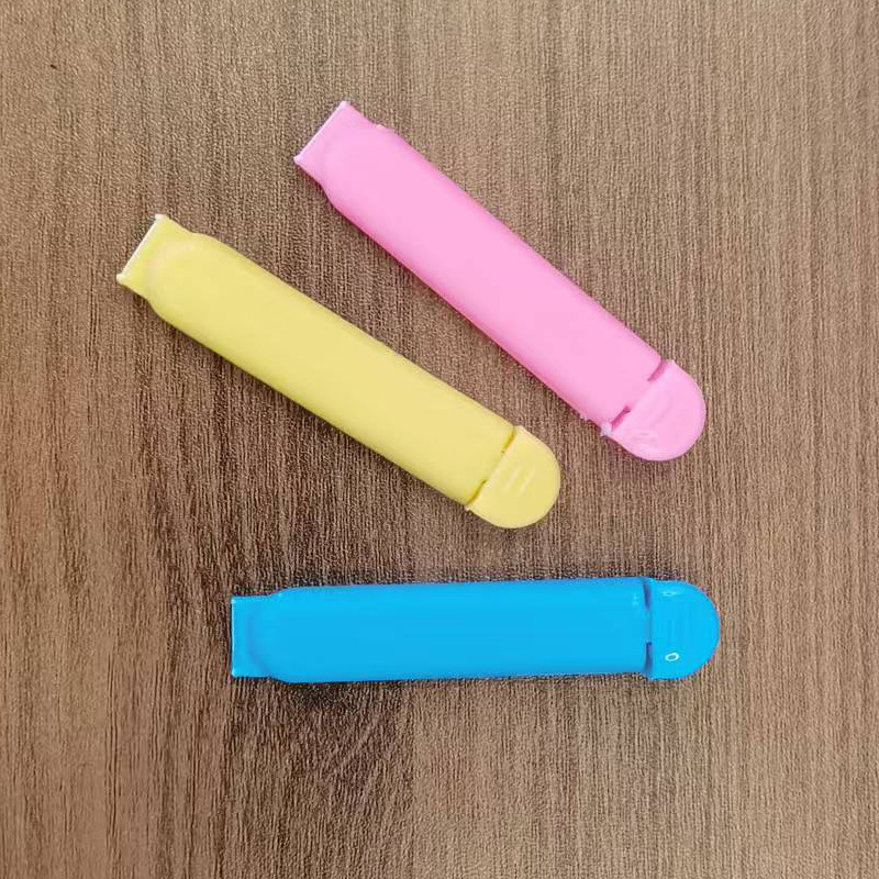 厂家批发小号7cm食品封口夹零食防潮密封夹子多色可选可印LOGO详情3