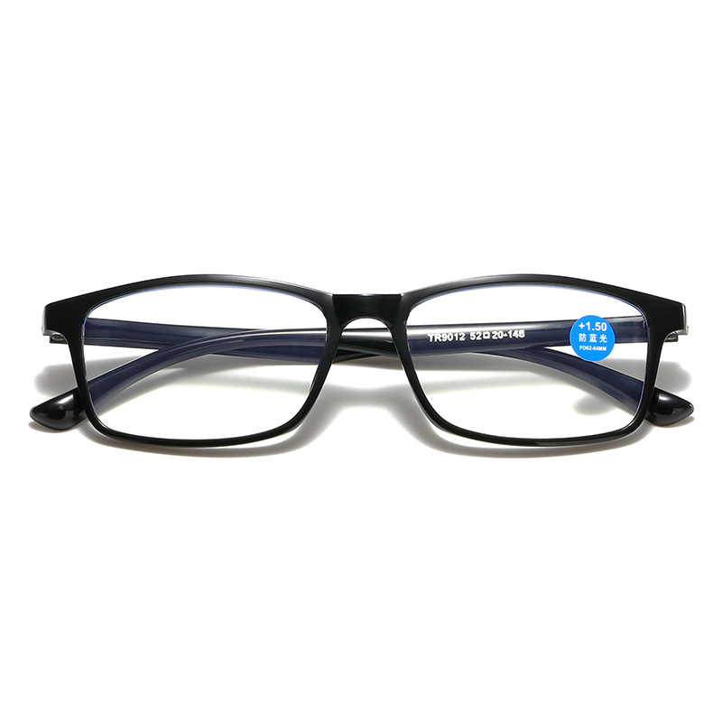 The new ultra-light tr90 anti-blue light reading glasses are specially designed for the elderly, featuring high-definition reading glasses for middle-aged and elderly people Item Picture