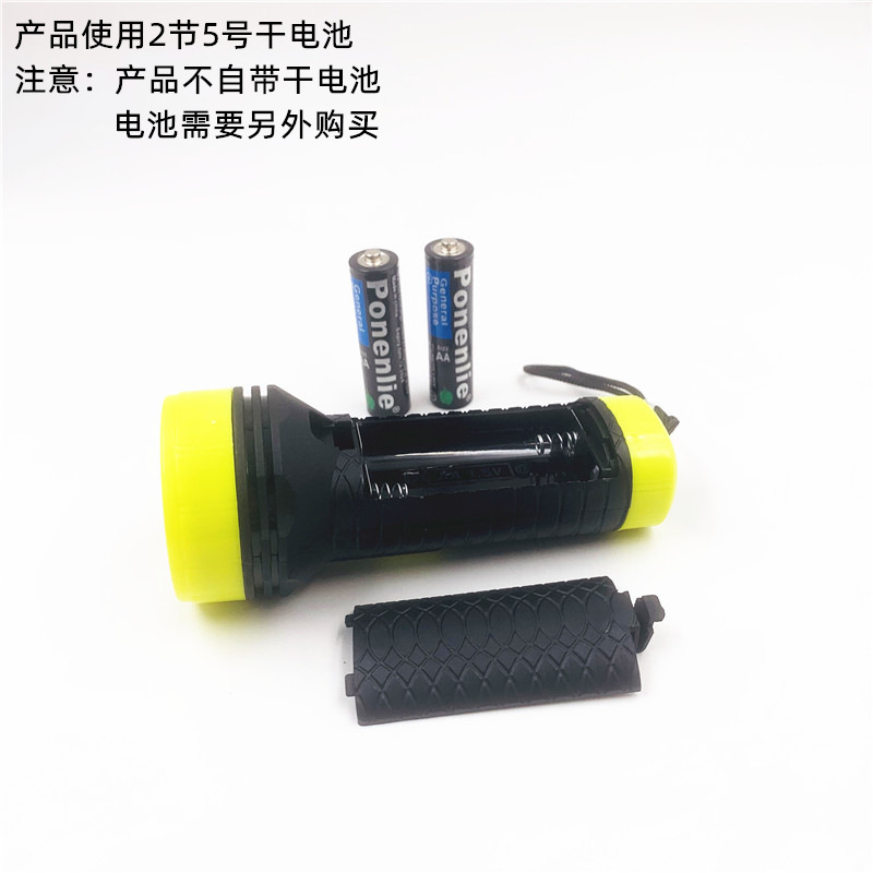 Manufacturers Direct Sales Of Portable Led Flashlight Two Dry Battery Lighting Flashlight Emergency Flashlight Application Scenario