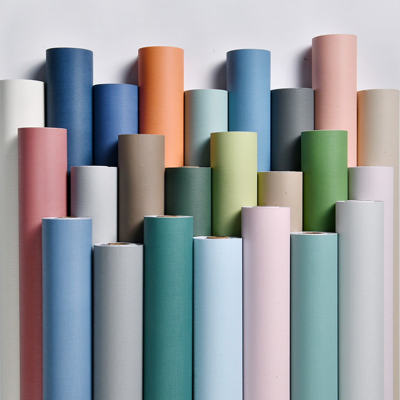 The interior stickers of the old Nordic furniture on the wardrobe doors have been changed in color and decorated, and the wallpaper has been transformed Item Picture