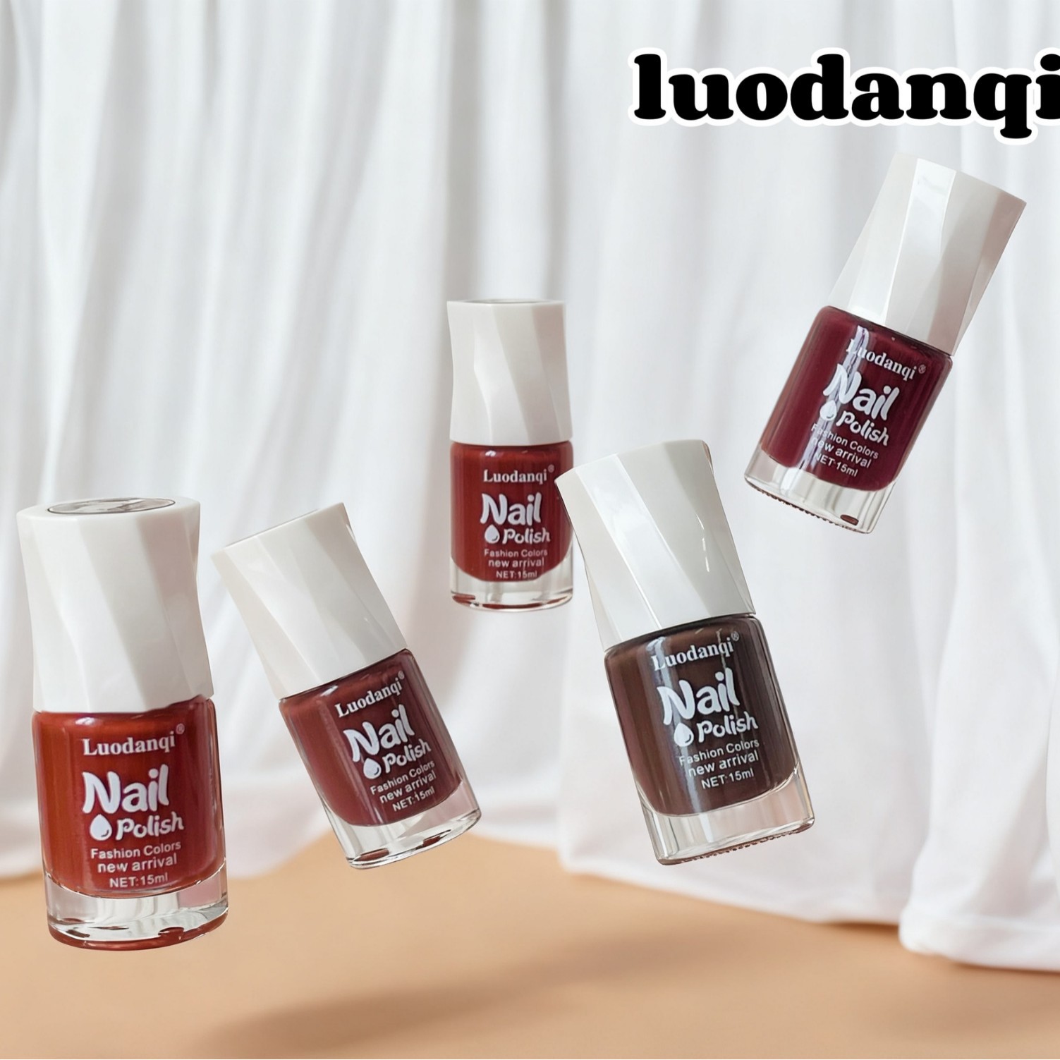 The new no-bake nail polish, quick-drying and long-lasting nude nail polish oil, transparent children's pink nail polish that makes the skin look fairer, is selling well across borders details Picture