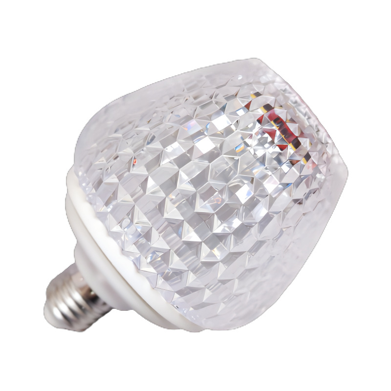 LED蓝牙音乐灯 E27螺口宽压音响灯RGB七彩舞台球泡灯遥控氛围灯详情图5