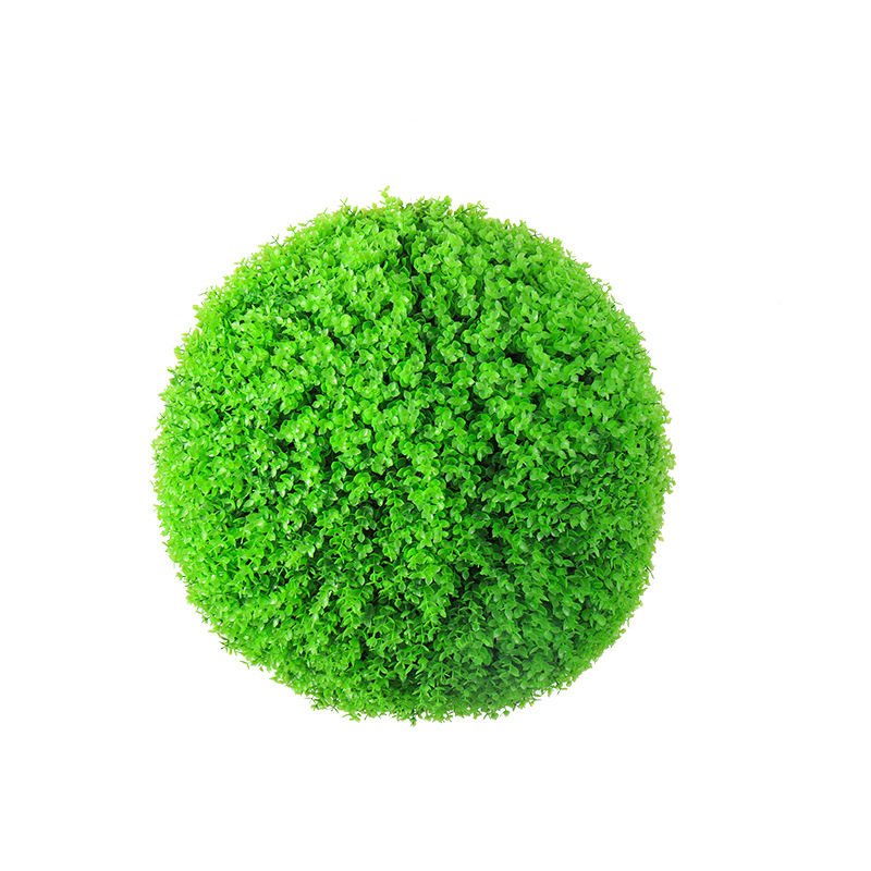 仿真草球塑料/装饰球/景观球白底实物图