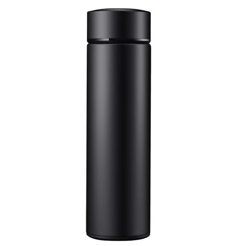 Smart temperature-measuring insulated cup, LED touch display temperature water cup, couple cup, creative business cup, gift water cup Item Picture