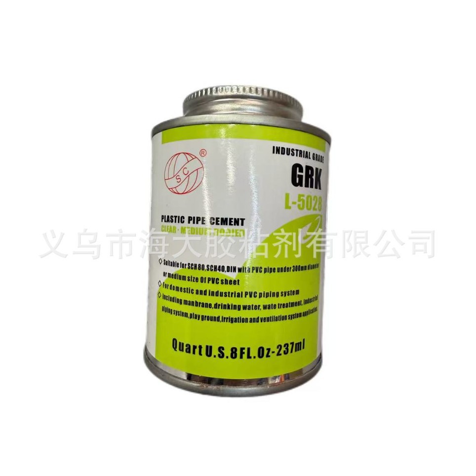 GRK L-5028 pvc cement pipe bonding and sealing adhesive c pvc glue pipe adhesive details Picture