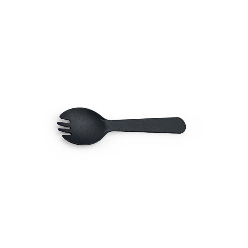 Disposable Spork Fork Thickened Plastic Cupcake Dessert Ice Cream Spoon Fruit Salad Fork Individual Packaging Item Picture