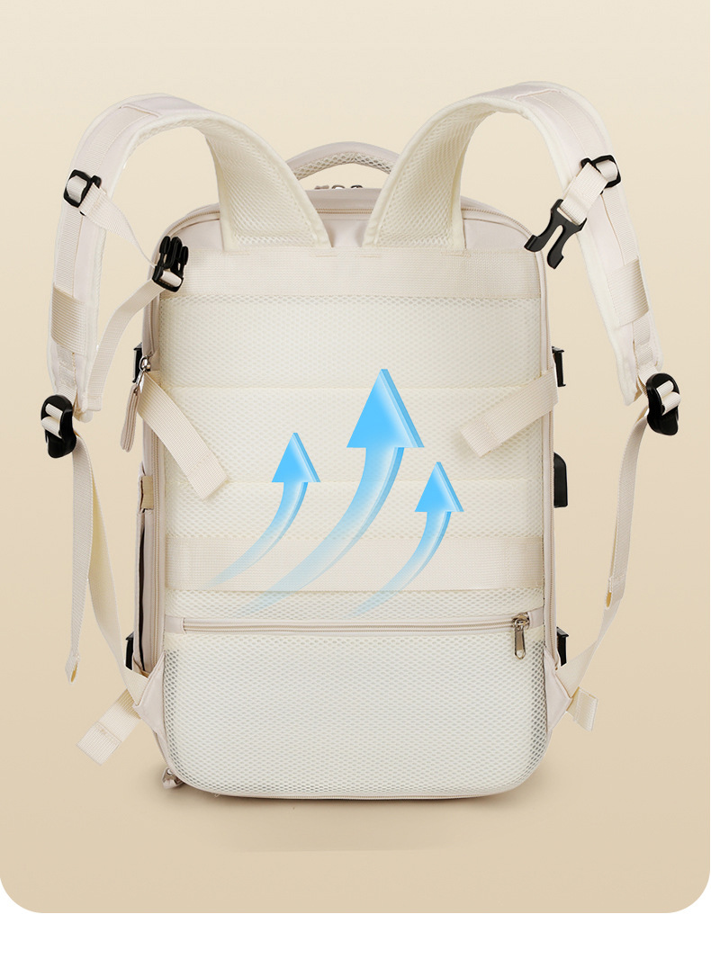 大容量休闲双肩包出差旅行背包干湿分离独立电脑背包详情42