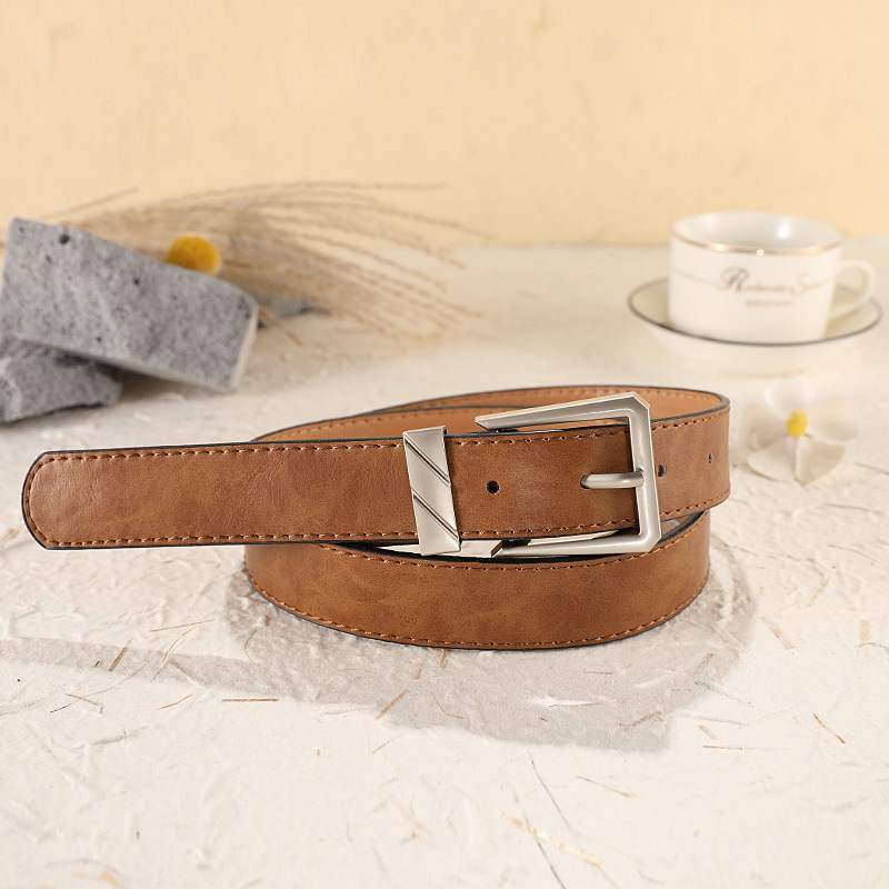 女士皮带2024新款,时尚经典韩版牛仔裤腰带,连衣裙带。详情图4