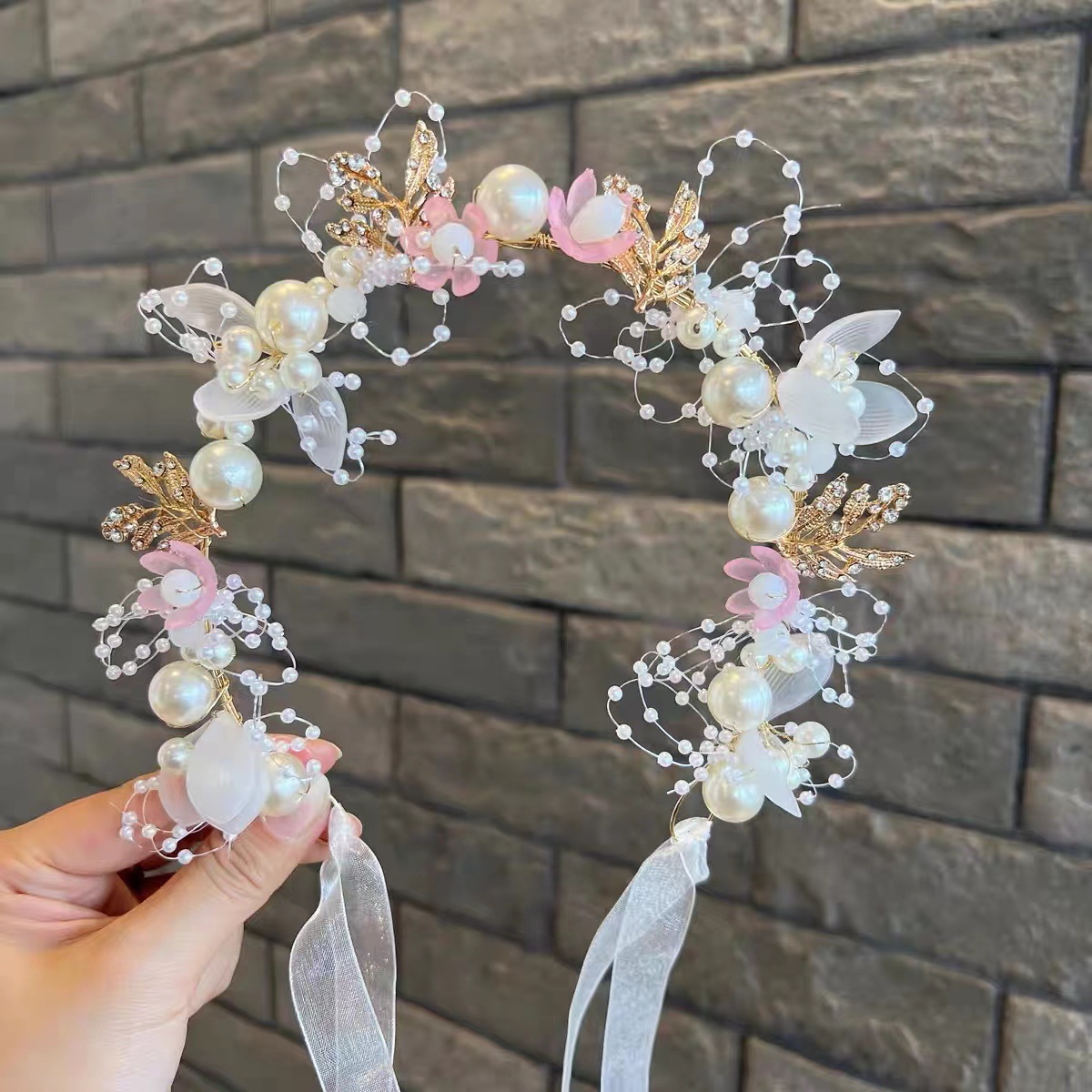 Wreath Headband Headband Crown Princess Korean Headdress Headband Sen Application Scenario