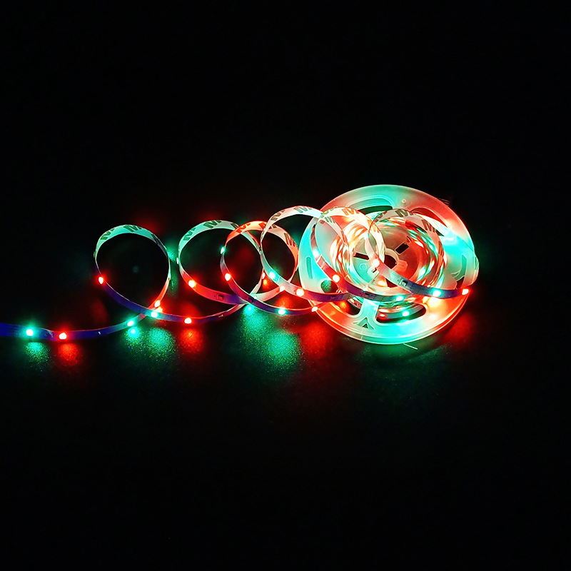 LED2835RGB soft light 12V54 light bare board engineering type light strip RGB seven-color advertising decorative flexible light strip Specification image