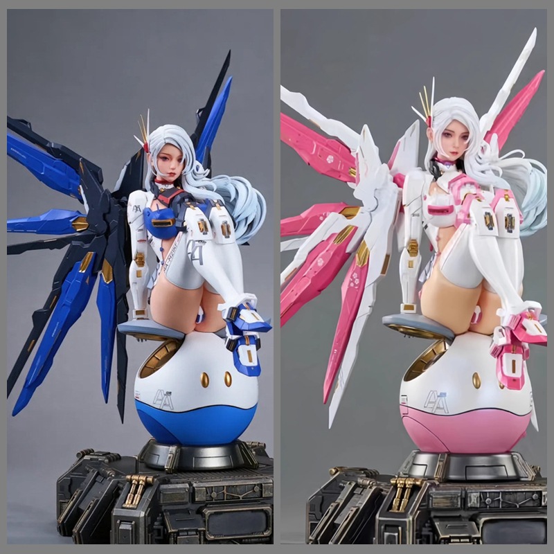 二次元美少女 GK 机娘自由少女 机械机甲 雕像模型 摆件 盒装手办