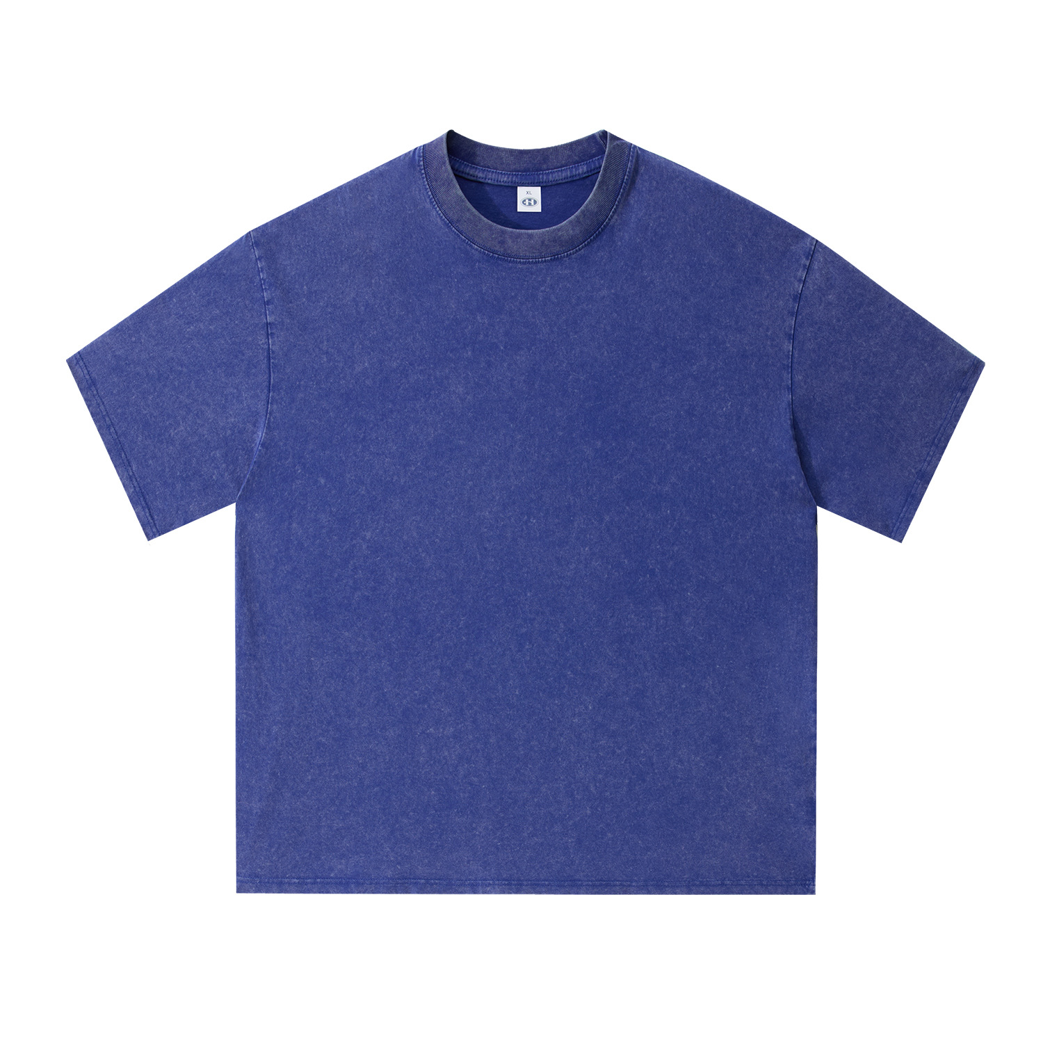 RJ men's and women's printed, washed and aged fashion brand's latest pure cotton couple short-sleeved T-shirts are available for both men and women Item Picture