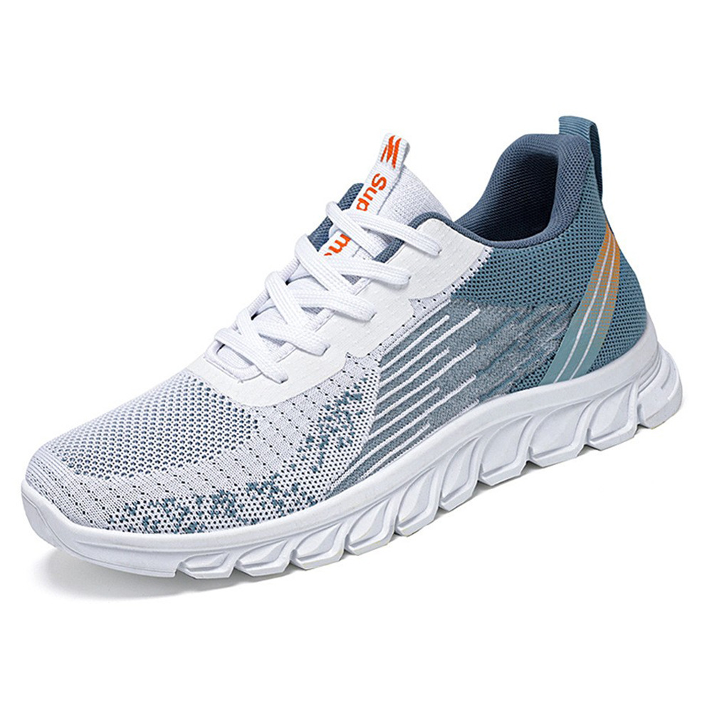 Sports Shoes Men 2024 Spring New Foreign Trade Men's Shoes A Hair Lace-Up Running Shoes Fashion Trend Shoes Men Item Picture