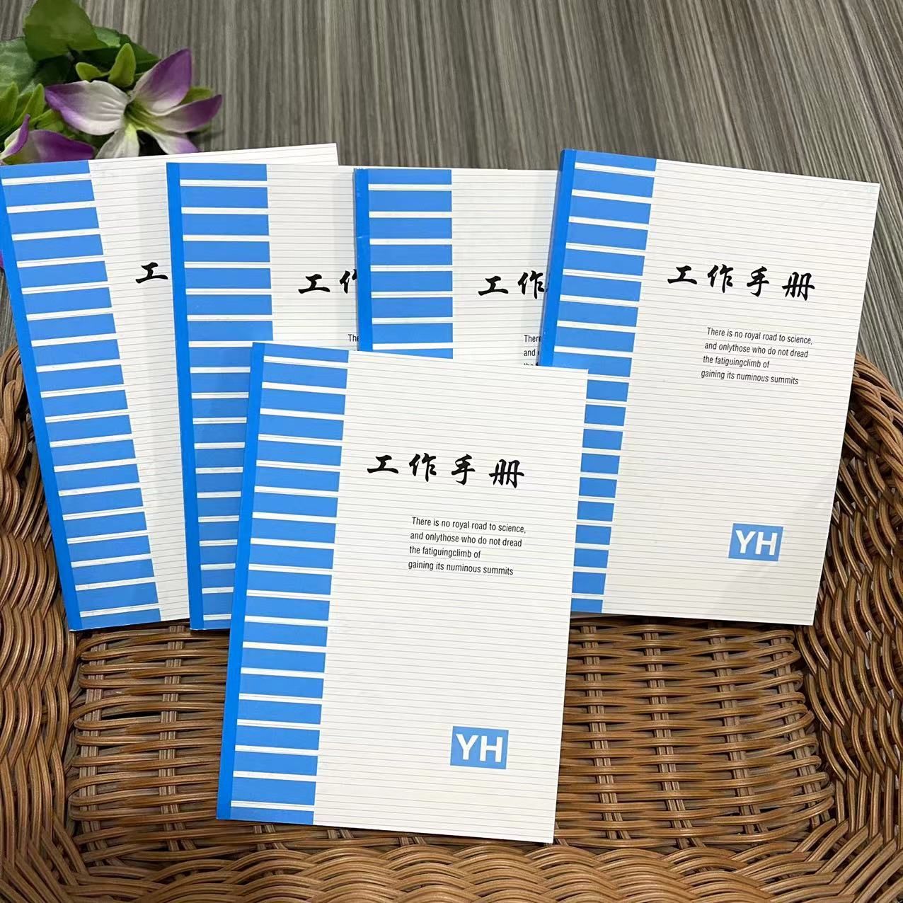 【3-8区】【大号】50K工作手册10/包480/箱笔记本本子手账大本子批发口袋工作手册加厚软面抄记事会议记录本