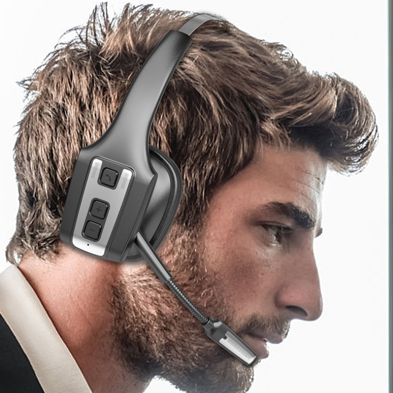 Huaqiangbei Bluetooth Headset ENC Noise-cancelling for cross-border truck drivers details Picture