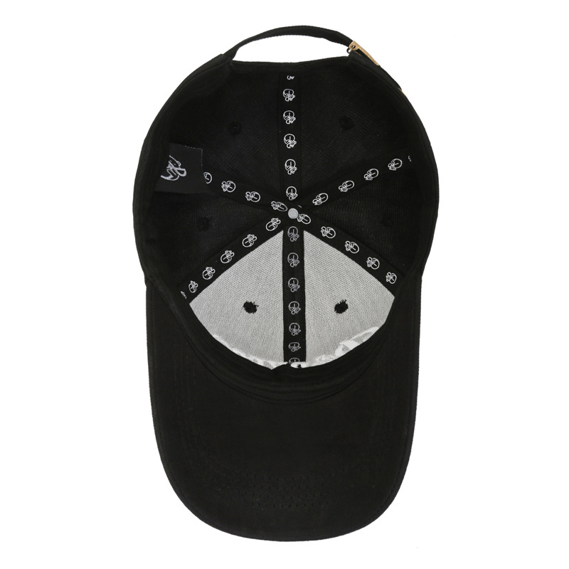 A men's baseball cap from an Instagram streetwear brand, a Korean-style, versatile, three-dimensional embroidered hip-hop baseball cap for both men and women Item Picture