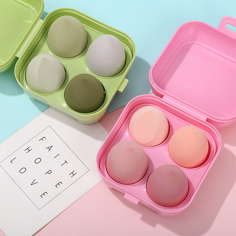 4 Grid 8 Grid Makeup Egg Set Do Not Eat Powder Ultra Soft Makeup Puff Makeup Egg Dry And Wet Dual Use Makeup Egg Wholesale