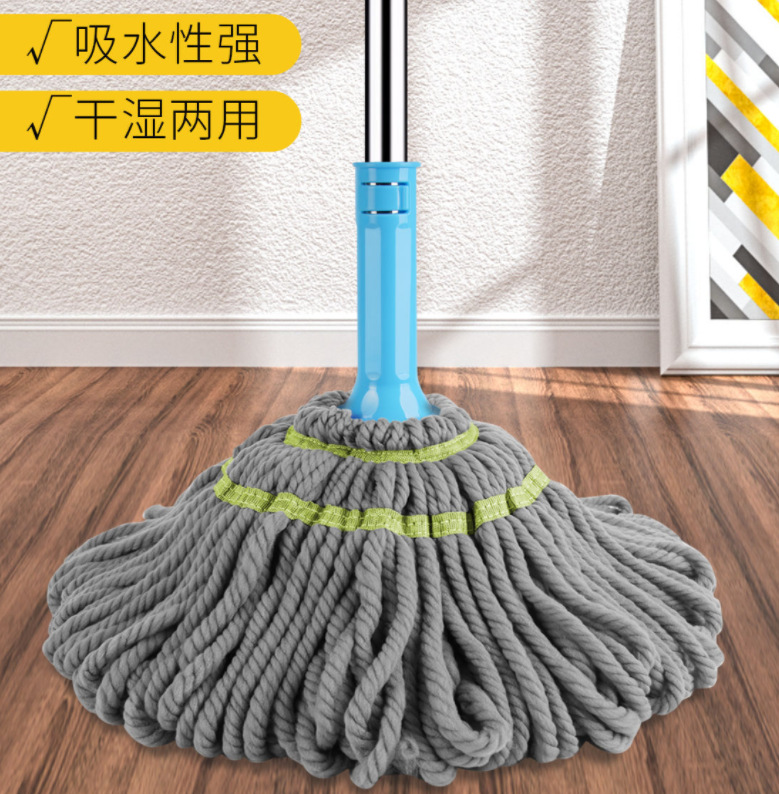 自拧水旋转必卡锁拖把