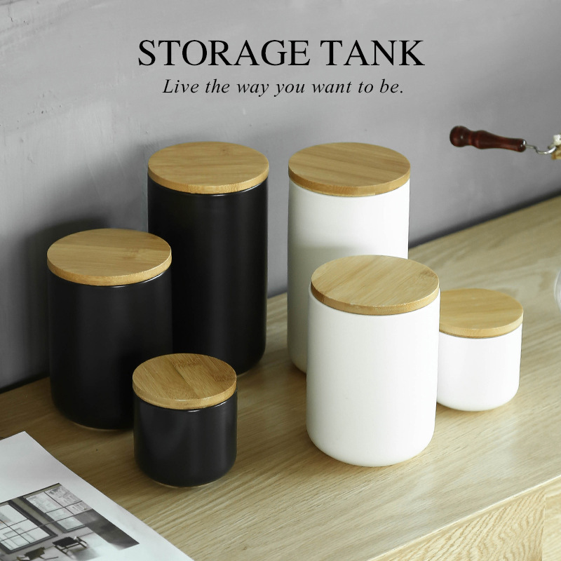 Ceramic sealed cans Coffee cans tea cans
