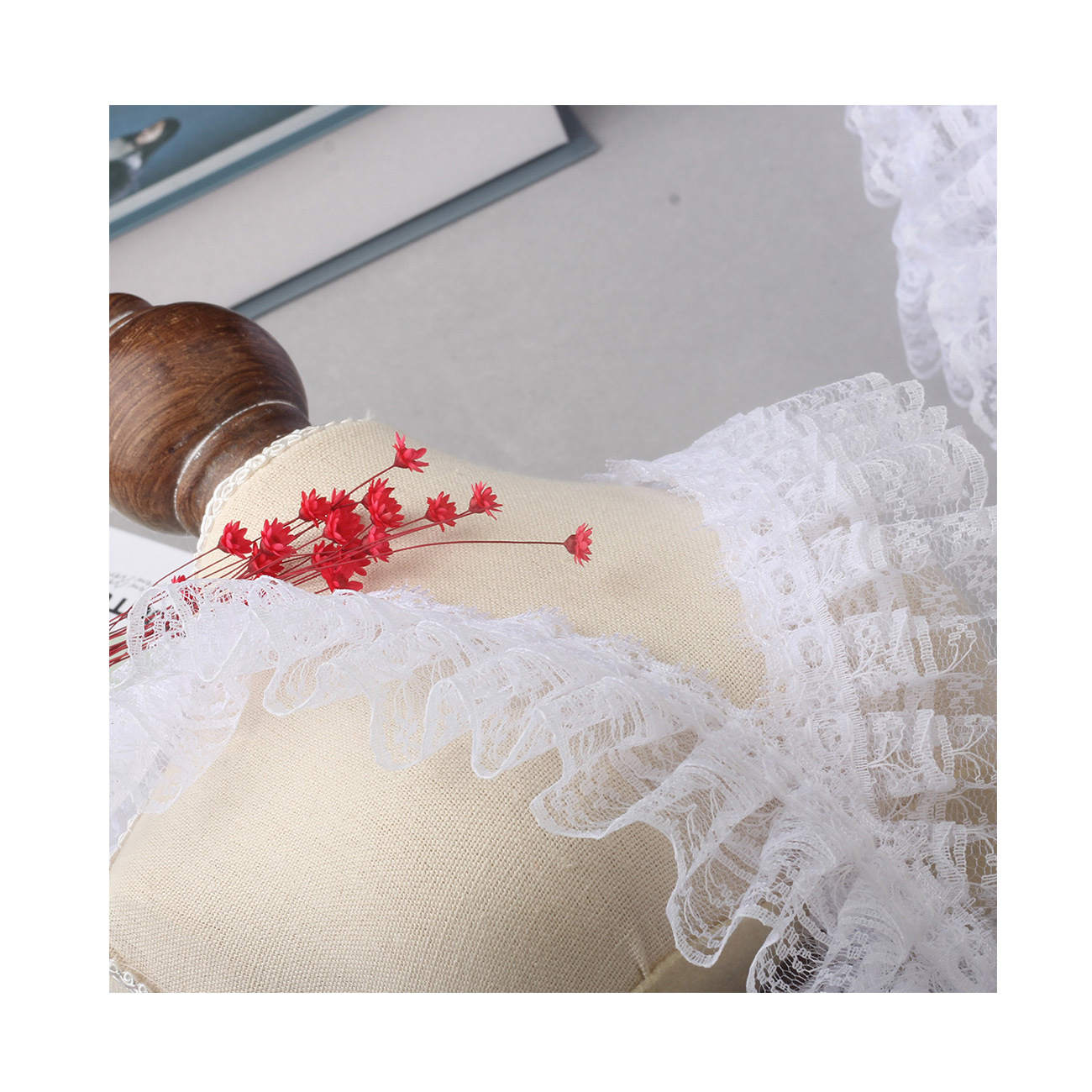 5cm three-layer lace clothing, home textiles, skirts, craft accessories, toys, discounted lace Item Picture