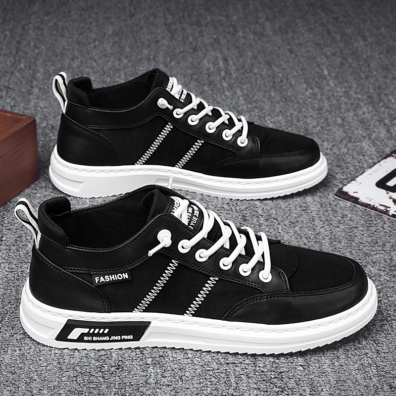 Summer Cloth Men's Shoes Low Top New Small White Shoes Breathable Men's Casual Shoes Korean Version Of All Board Shoes Specification drawing