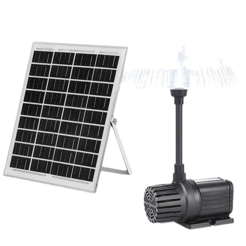 Solar Water Pump Circulation Fish Tank Filter Aeration Aquarium Rockery Water Pumping Diving Small Fountain 12V Pump Item Picture