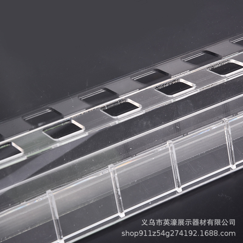 Makeup Storage Acrylic Transparent Lipstick Eyebrow Pencil Makeup Brush Storage Shelf Vertical Storage Shelf Wholesale Storage Display Shelf Application Scenario