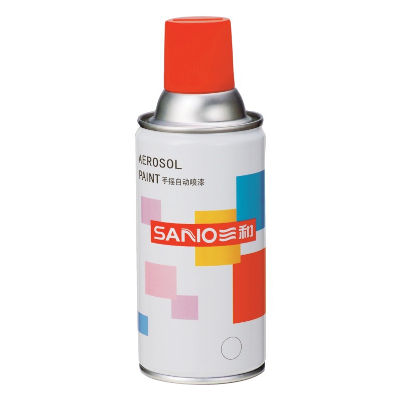 三和银灰色手摇自动喷漆哑光黑灰深灰色ral7035浅灰色金属防锈漆详情图5