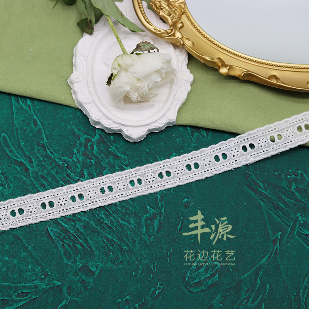 Fengyuan Pure Cotton Embroidery Lace Home Accessories For Women's And Children's Clothing Diy Packaging Materials Application Scenario