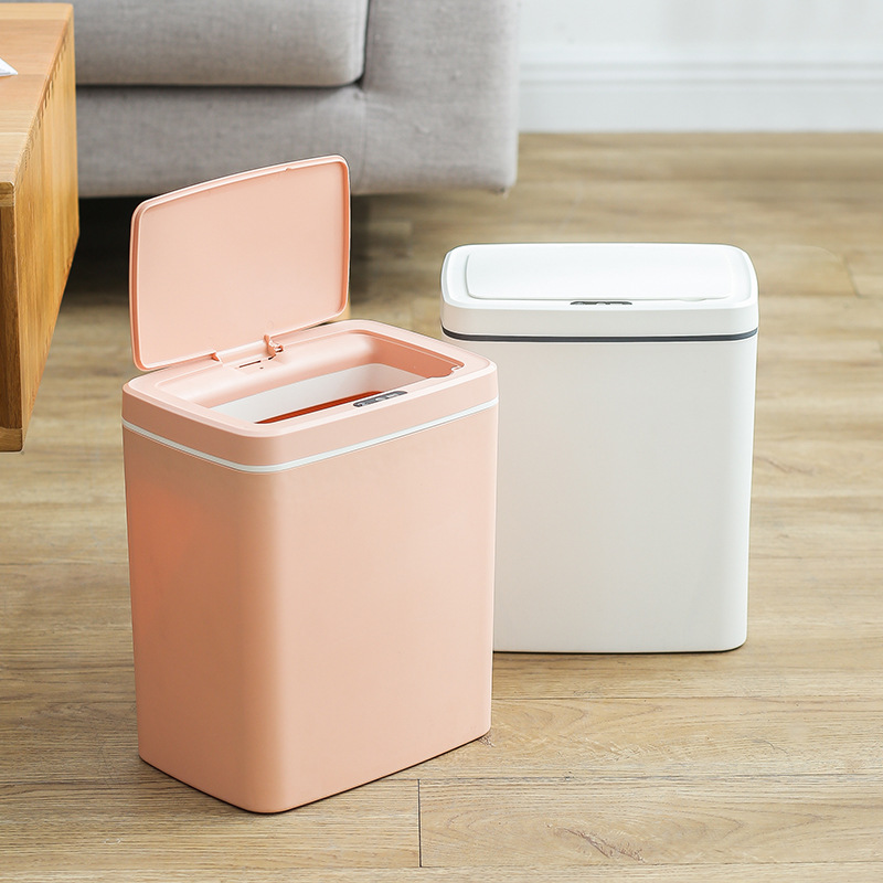 Smart sensor trash can, fully automatic large-capacity with lid, household kitchen classification, bathroom crevice, one-piece consignment Application Scenario