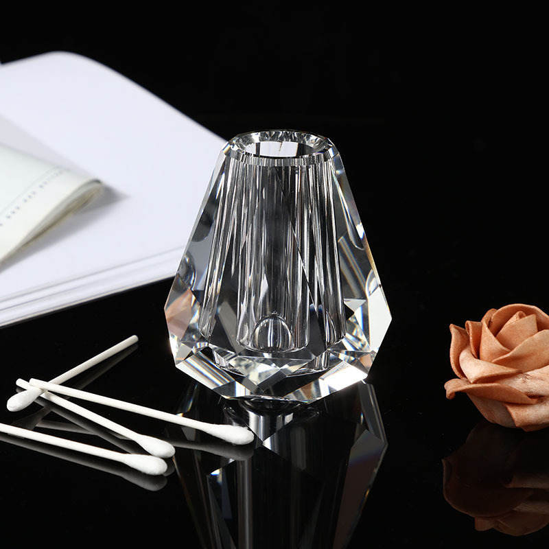 玻璃花瓶香薰瓶简约美式透明桌面餐厅茶桌装饰摆件水晶工艺品现货详情图4