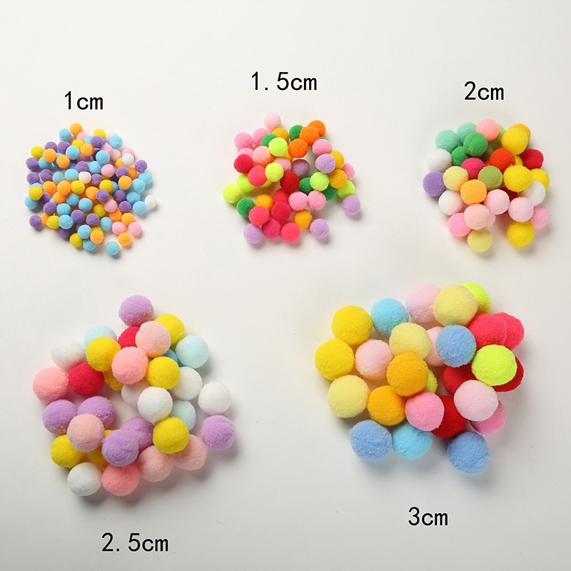 11厂家直供/丙纶球/金葱毛球细节图