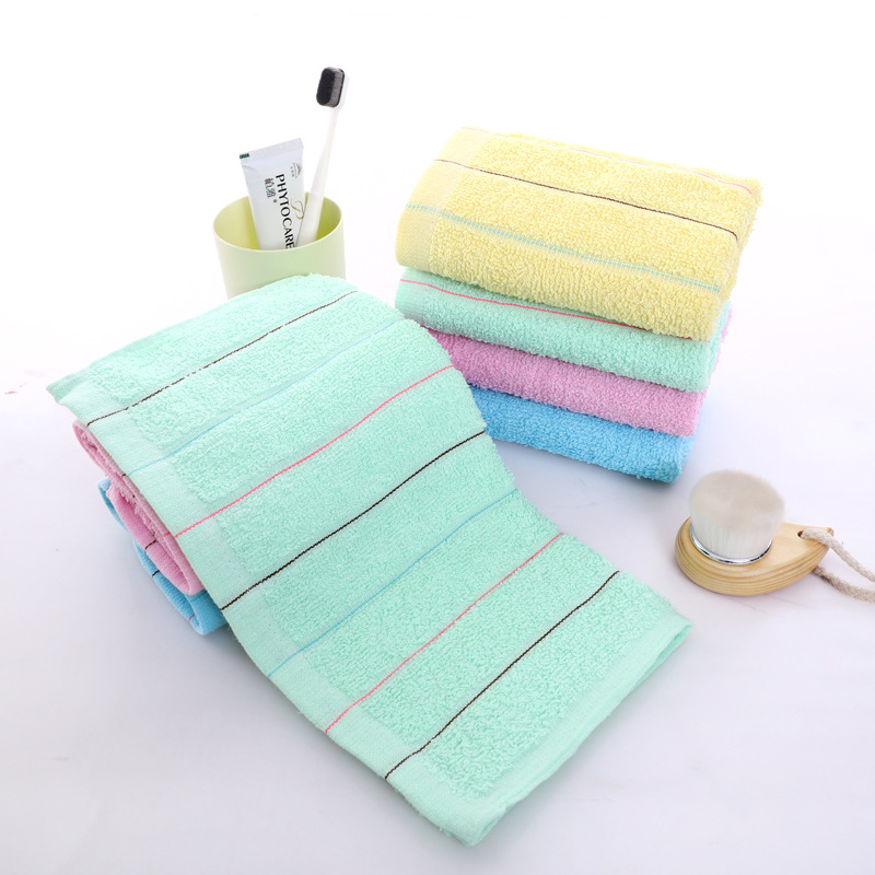 14 Thick Weak Twist Towel Stripes Classic Style Suitable For Labor Guarantee Gift Rural Supermarket Red And White Wedding Item Picture