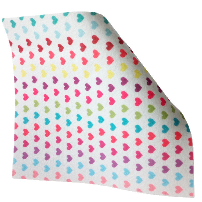 Digital Printing Felt 1Mm Heat Transfer Digital Non-Woven Toys Hand-Decorated Carpet Prints Item Picture