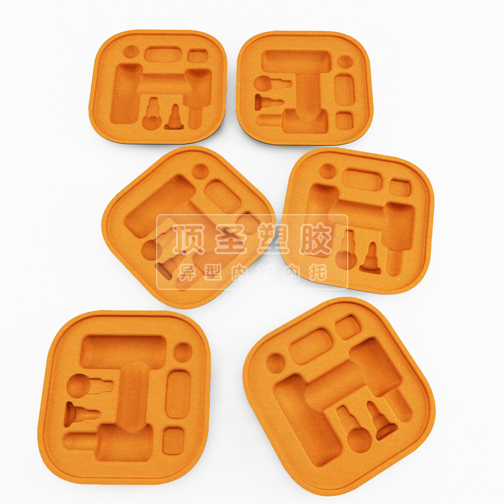 Eva Fascia Gun Lining Jiaji Cloth Composite Eva Hot And Cold Molding Case Inside Special Packing Lining Item Picture