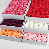 Cold Beauty Three Layer Soap Flower Flower Wholesale Rose Soap Flower simulation Rose Big Flower soap Flower Eternal flower