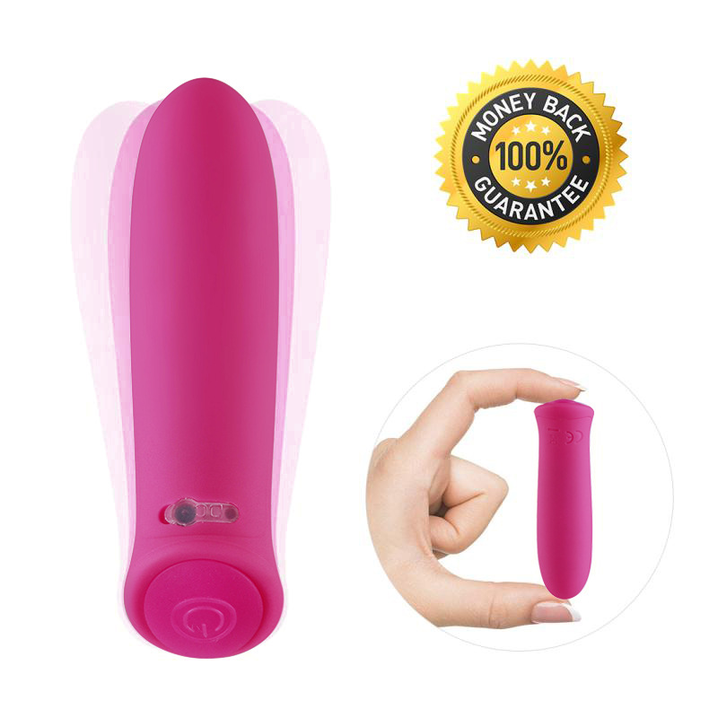Mini silicone bullet-shaped strong vibration massage silicone vibration sticks are available in stock full figure