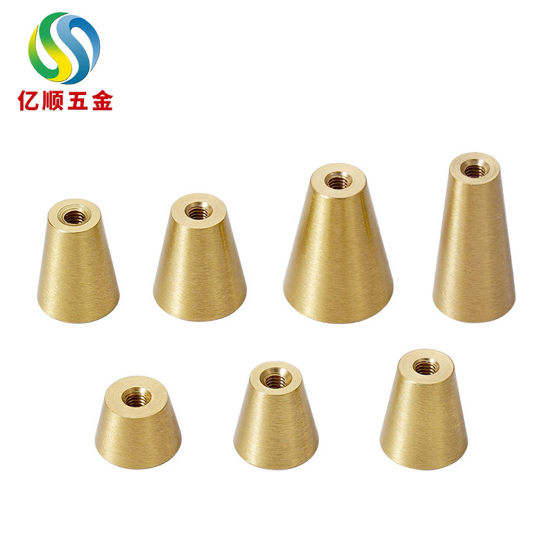 New Chinese-style conical brass pure copper handle furniture, handicrafts, jewelry box, carbon stove, tea stove copper handle Application Scenario