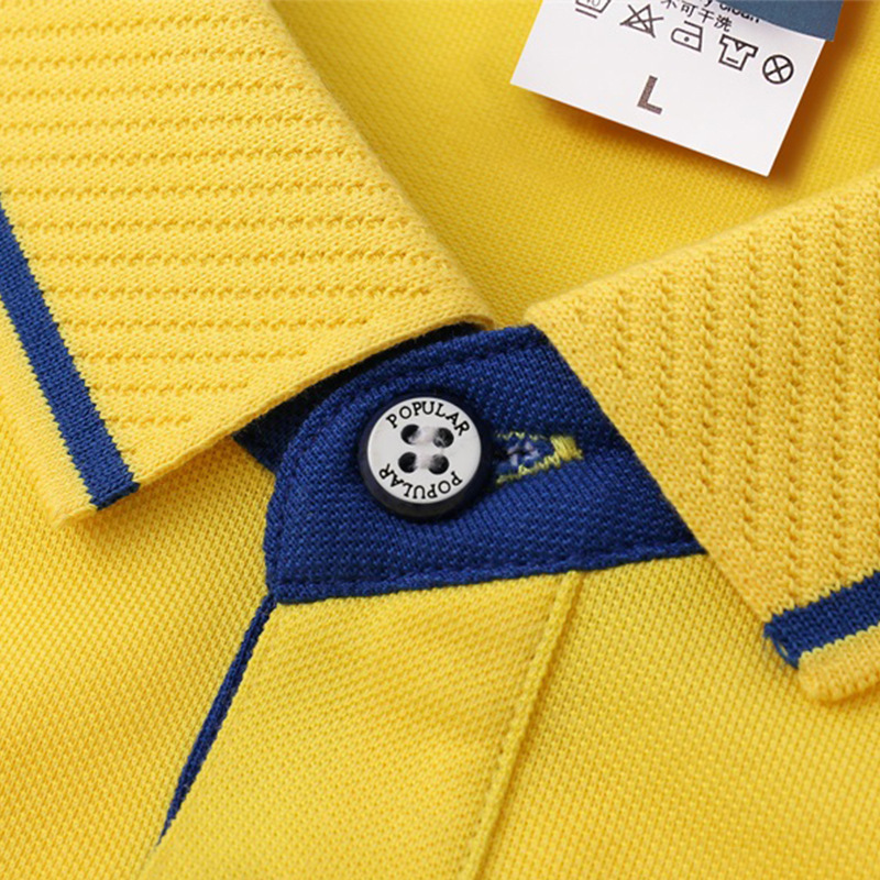 广告衫翻领POLO衫夏季新款高端T恤企业员工服班服定 制文化衫logo