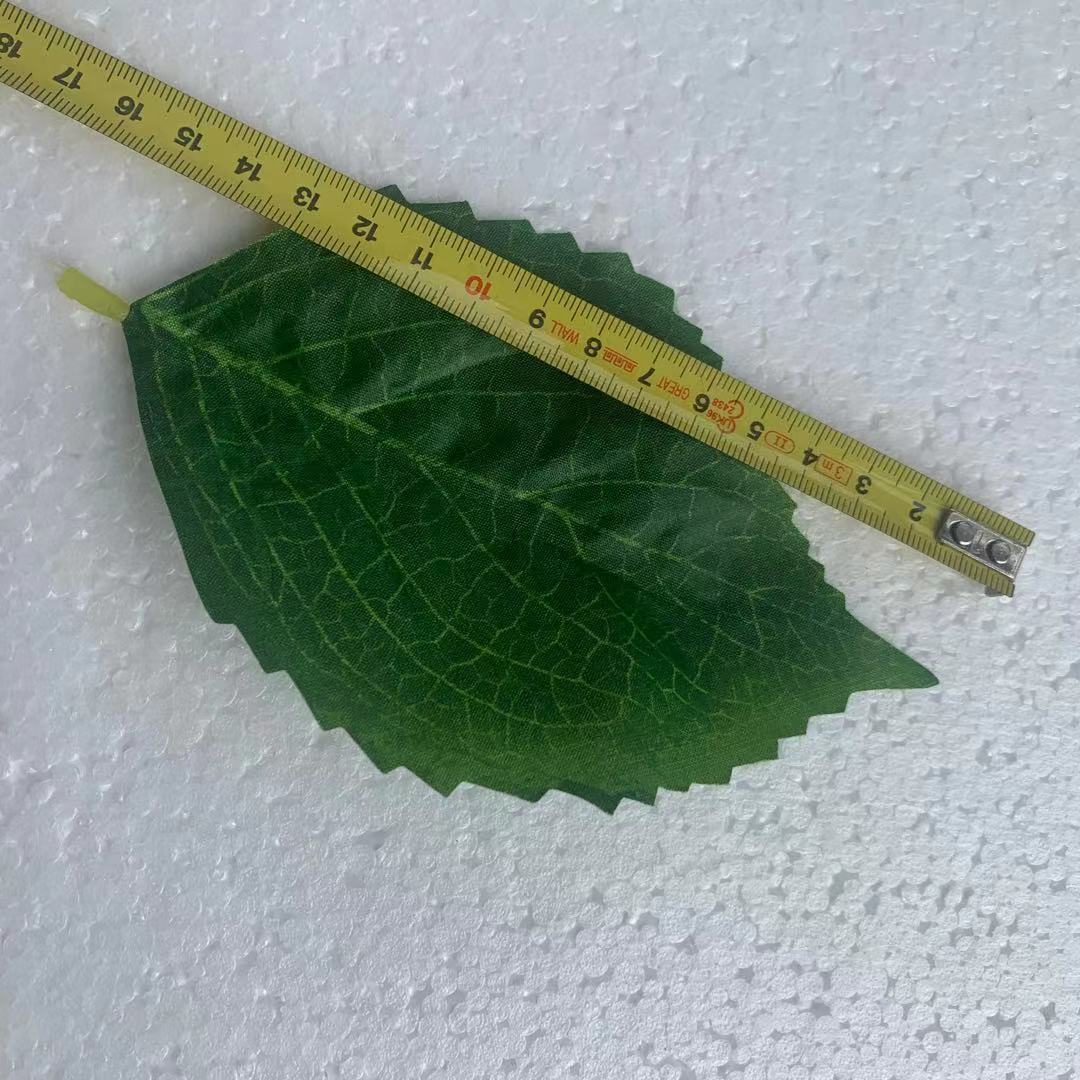Simulation flower silk screen flower simulation tree leaf hydrangea flower leaf silk screen sunflower leaf single piece sun Mosaic wholesale Specification drawing