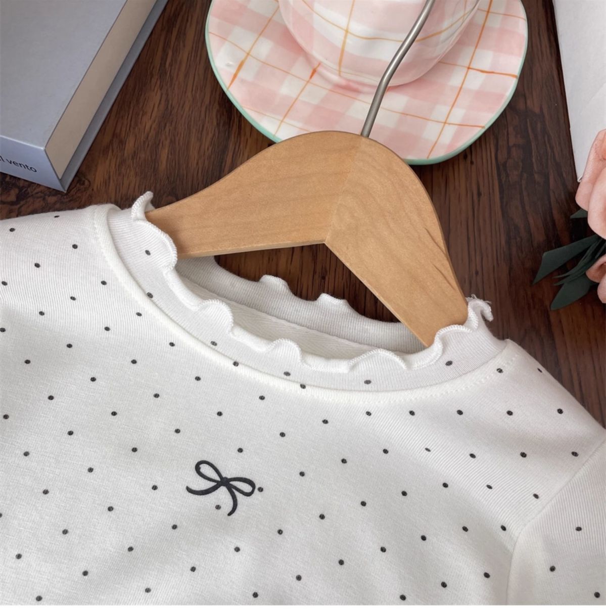 儿童装男童宽松潮牌/Kids/女款格子无袖外衣/石头剪刀布/小孩衣服白底实物图