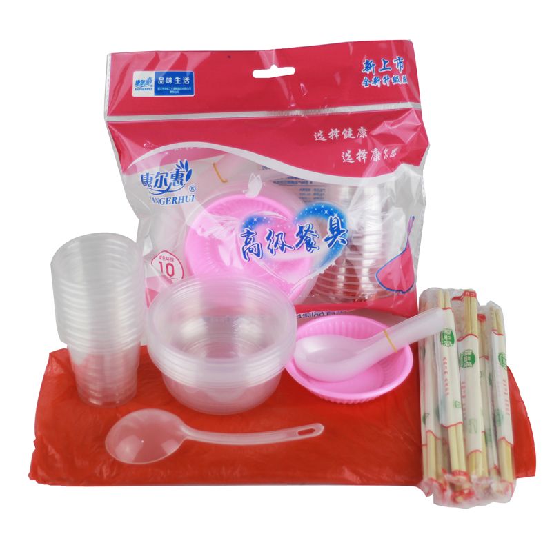 可降解餐具/环保餐具实物图