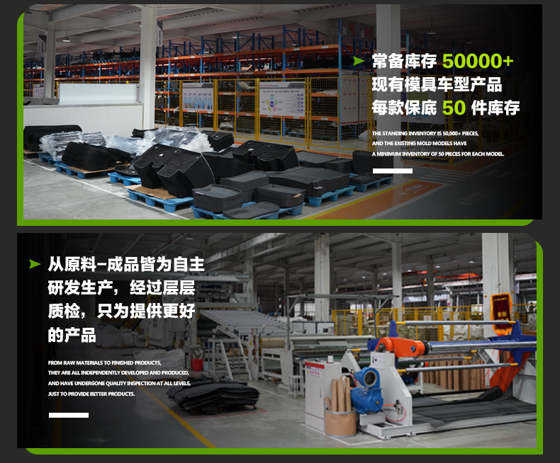 适用于25款小米yu7专用脚垫前后备箱垫内饰色TPE汽车脚垫一件代发详情5