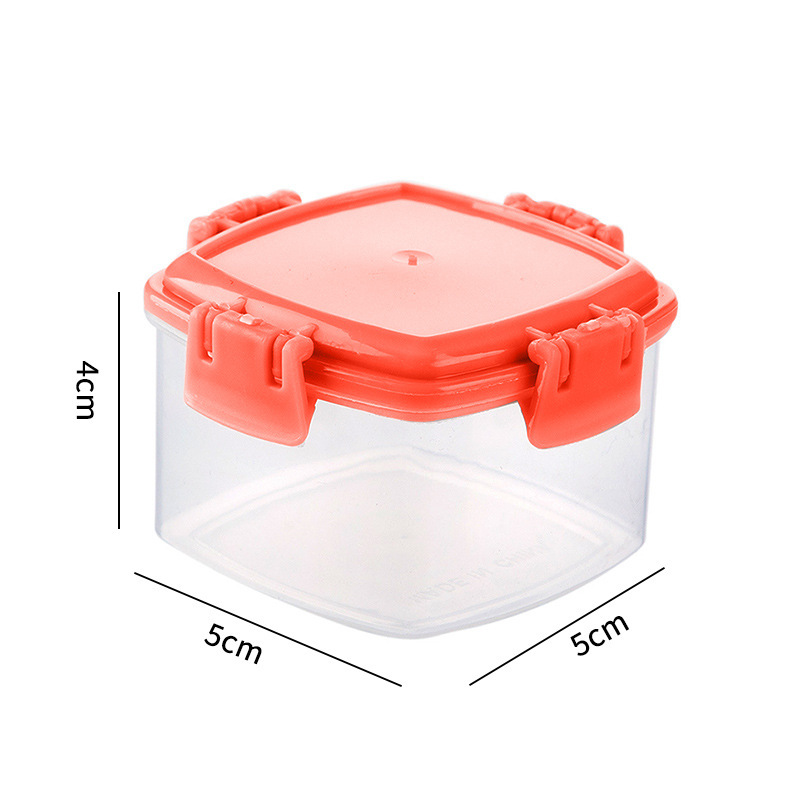 Seasoning box, household transparent sauce bottle, squeeze bottle, tomato salad bottle, seasoning bottle, kitchen seasoning jar, PE plastic bottle details Picture