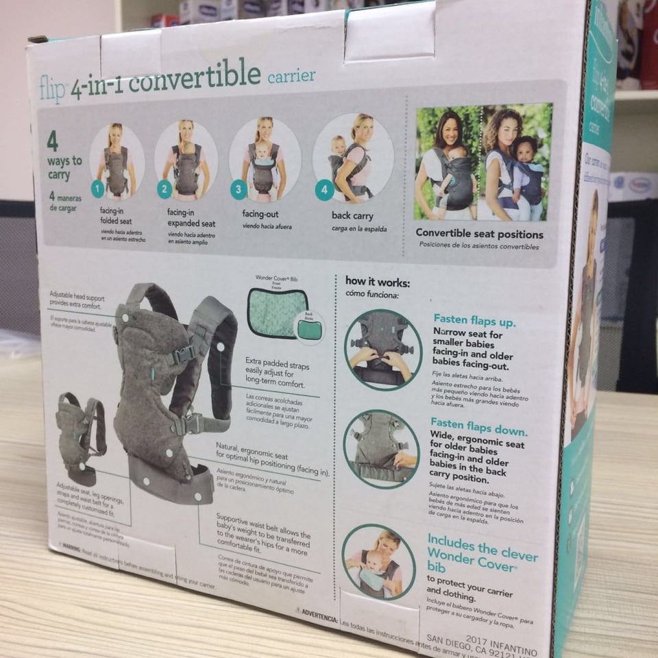 C Two-shoulder baby carrier Multi-functional front back 4-in-1 baby carrier bag portable back carrier Application Scenario