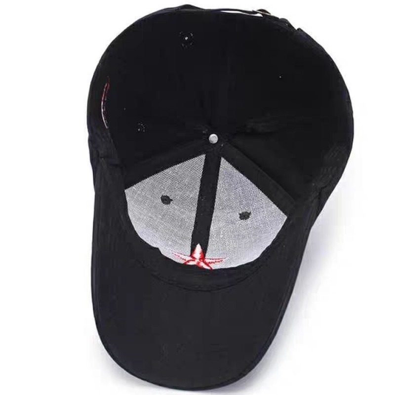 National trend five-pointed star camouflage military cap, baseball cap, outdoor sports sun hat, new foreign trade baseball cap, outdoor embroidery Application Scenario