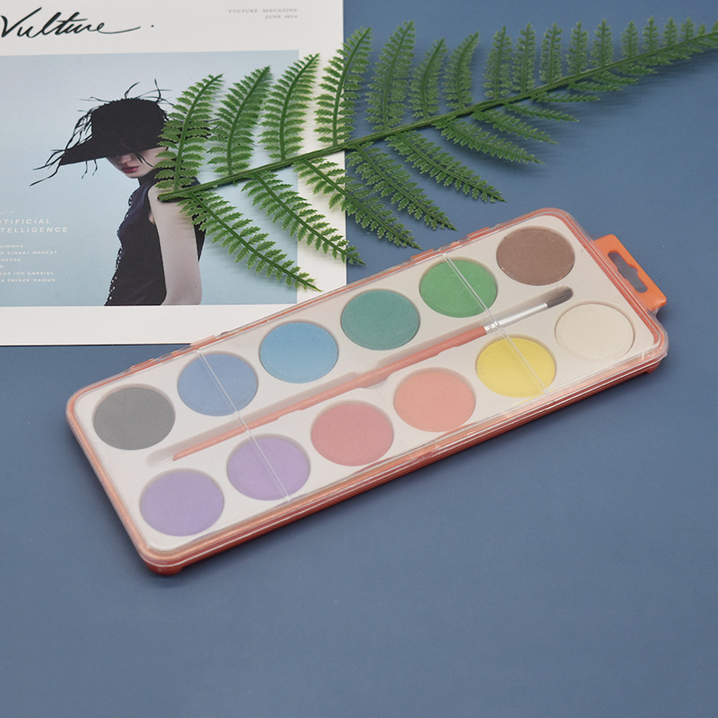 手账胶带/玛丽颜料/颜料/画本图画本/水晶筆细节图