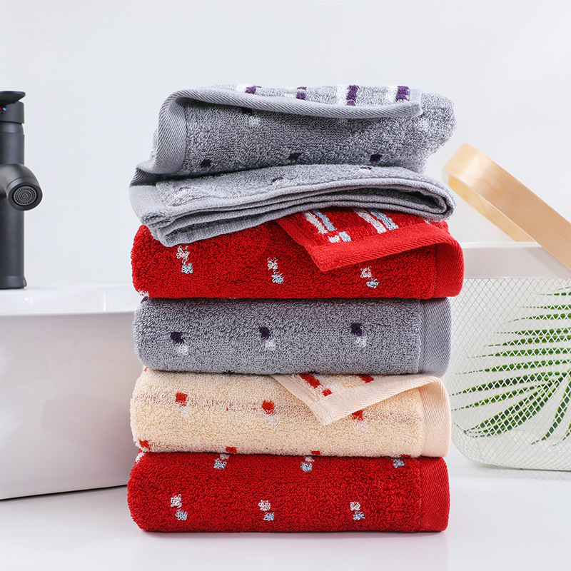 Group purchase of high-quality absorbent pure cotton towels in Yiwu, wedding gifts, towels, daily necessities, household and adult face towels Specification image