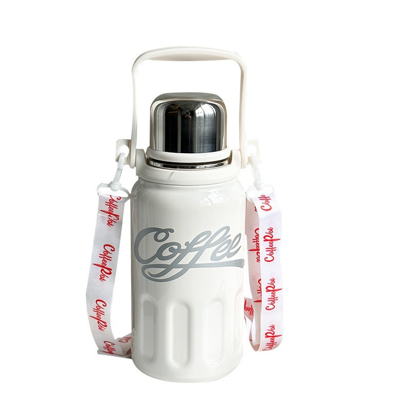 316 stainless steel cup, high appearance level, large-capacity water cup, portable sports water bottle, tea-water separation insulated cup Item Picture