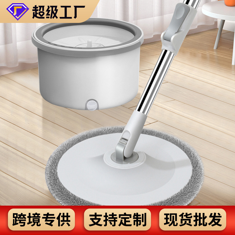 批发污水分离拖把家用旋转拖把懒人净污水分离免手洗拖把单桶拖把